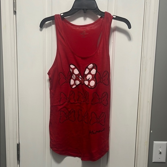 Disney Red Minnie Mouse Tank Top - Picture 1 of 3